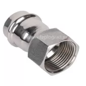 Пресс-соединитель ВР 35x1 1/4 TIM из нержавеющей стали Пресс-соединитель ВР 35x1 1/4 TIM из нержавеющей стали