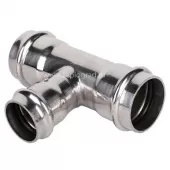 Пресс-тройник трехраструбный 28x22x28 TIM из нержавеющей стали Пресс-тройник трехраструбный 28x22x28 TIM из нержавеющей стали