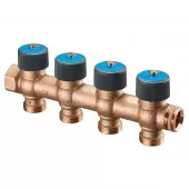 Коллектор регулирующий Oventrop Multidis R 3/4, 4 отвода 3/4 Коллектор регулирующий Oventrop Multidis R 3/4, 4 отвода 3/4