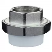 Муфта разъемная TIM ВР 32x1/2 американка PP-R Муфта разъемная TIM ВР 32x1/2 американка PP-R