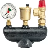 Группа безопасности Watts KSG 30 G без теплоизоляции 3 бар (до 50 кВт) Группа безопасности Watts KSG 30 G без теплоизоляции 3 бар (до 50 кВт)