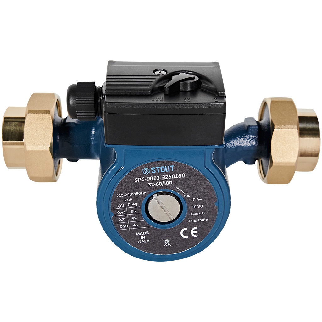 Циркуляционный насос Stout 32/60-180 (SPC-0011-3260180) Циркуляционный насос Stout 32/60-180 (SPC-0011-3260180)