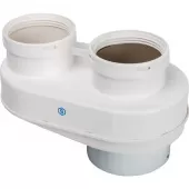 Разделительный адаптер Stout Dn 80/80 мм (совместимый с Vaillant и Protherm) PP-Ryton Разделительный адаптер Stout Dn 80/80 мм (совместимый с Vaillant и Protherm) PP-Ryton