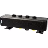 Стальной распределительный коллектор Stout на 2 отопительных контура в теплоизоляции DN 32 Стальной распределительный коллектор Stout на 2 отопительных контура в теплоизоляции DN 32