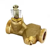 Балансировочный клапан Watts WattFlow SRV-AG 1 с расходомером и расходом 2-16 л/мин Балансировочный клапан Watts WattFlow SRV-AG 1 с расходомером и расходом 2-16 л/мин