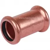 Муфта 15 ВПр-ВПр 6270 Sanha, для медных труб прессовая Муфта 15 ВПр-ВПр 6270 Sanha, для медных труб прессовая