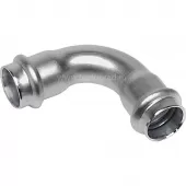 Отвод 90° 28 ВПр-ВПр Sanha 9002A, нержавеющая сталь Отвод 90° 28 ВПр-ВПр Sanha 9002A, нержавеющая сталь