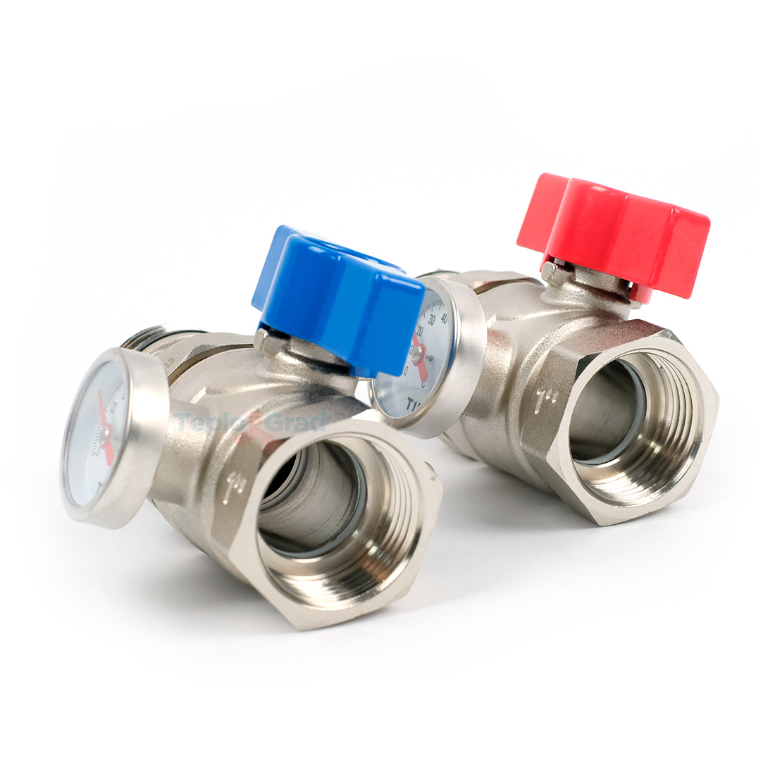 Комплект шаровых кранов TIM с полусгоном 1 Комплект шаровых кранов TIM с полусгоном 1