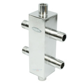 Гидравлический разделитель Zeissler 40 кВт, 3/4 нержавейка AISI 304 Гидравлический разделитель Zeissler 40 кВт, 3/4 нержавейка AISI 304