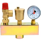 Группа безопасности котла TIM 1" 3 бара JH1022-3 Группа безопасности котла TIM 1" 3 бара JH1022-3