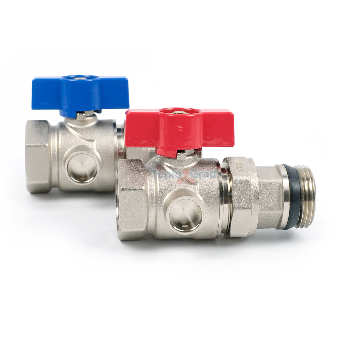 Комплект шаровых кранов TIM с полусгоном 1 Комплект шаровых кранов TIM с полусгоном 1