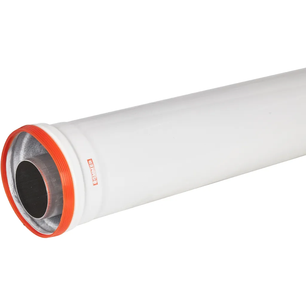 Труба коаксиальная Rommer 60/100 1000 мм Труба коаксиальная Rommer 60/100 1000 мм