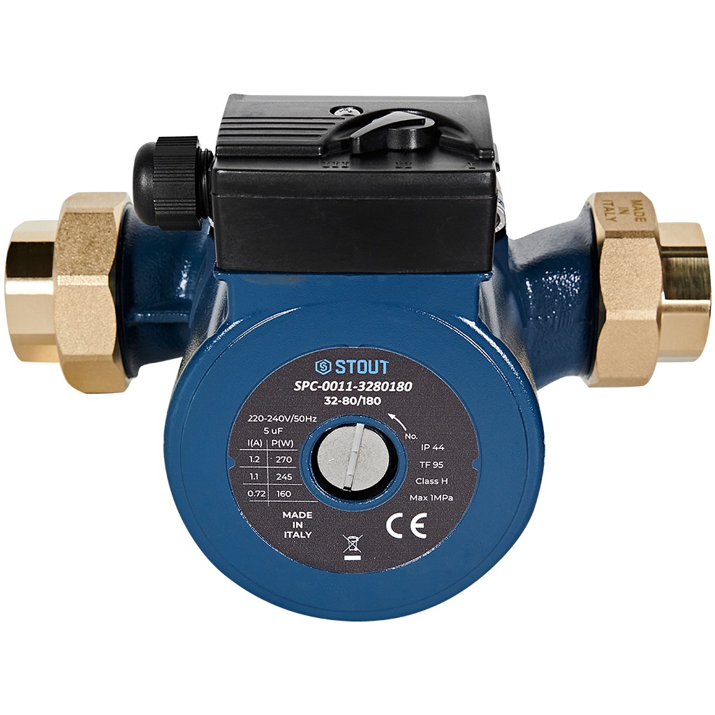 Циркуляционный насос Stout 32/80-180 (SPC-0011-3280180) Циркуляционный насос Stout 32/80-180 (SPC-0011-3280180)