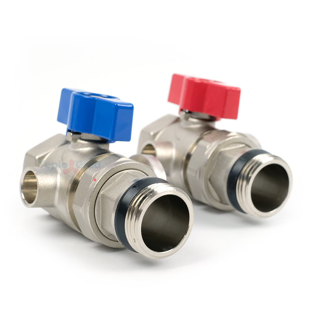 Комплект шаровых кранов TIM с полусгоном 1 Комплект шаровых кранов TIM с полусгоном 1