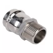 Пресс-соединитель НР 22x1/2 TIM из нержавеющей стали Пресс-соединитель НР 22x1/2 TIM из нержавеющей стали