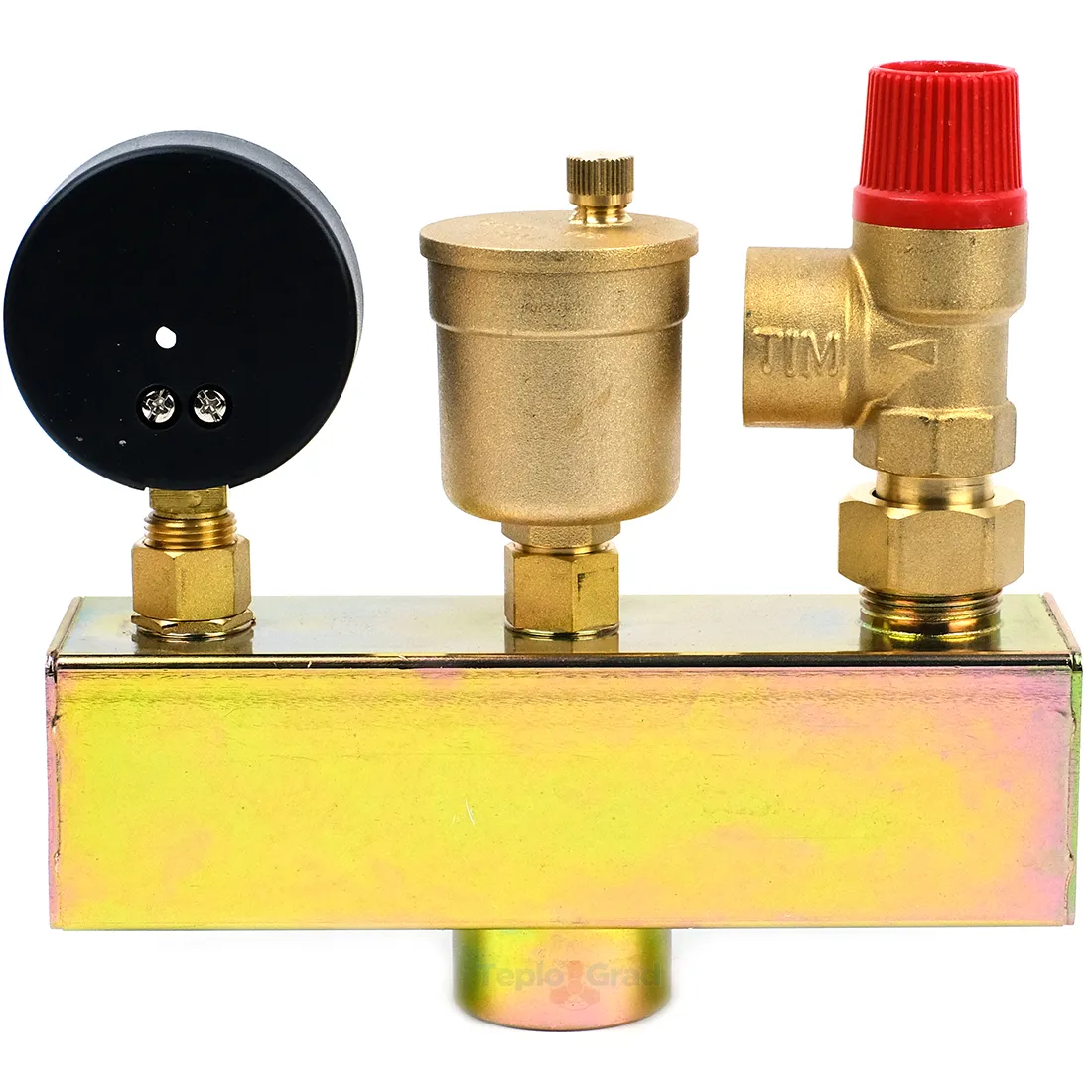 Группа безопасности котла TIM 1" 3 бара JH1022-3 Группа безопасности котла TIM 1" 3 бара JH1022-3