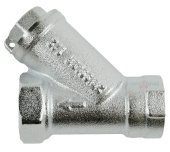 Фильтр косой Zeissler 1/2 300 мкм никелированный Фильтр косой Zeissler 1/2 300 мкм никелированный