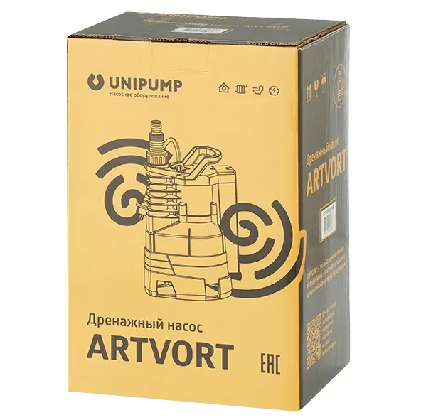 Дренажный насос Unipump ARTVORT Q550B Дренажный насос Unipump ARTVORT Q550B