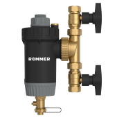 Сепаратор грязи (шлама) поворотный Rommer ВР 3/4 с щетками Сепаратор грязи (шлама) поворотный Rommer ВР 3/4 с щетками