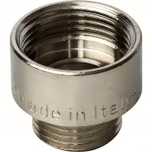 Муфта переходная 3/4x1/2 ВН никелированная Stout Муфта переходная 3/4x1/2 ВН никелированная Stout