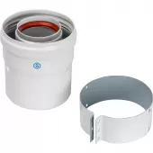 Адаптер вертикальный коаксиальный Stout 60/100 (совместим с котлами Vaillant и Protherm) Адаптер вертикальный коаксиальный Stout 60/100 (совместим с котлами Vaillant и Protherm)