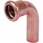 Отвод 90° 15 ВПр-НПр 6001A Sanha, для медных труб прессовой Отвод 90° 15 ВПр-НПр 6001A Sanha, для медных труб прессовой