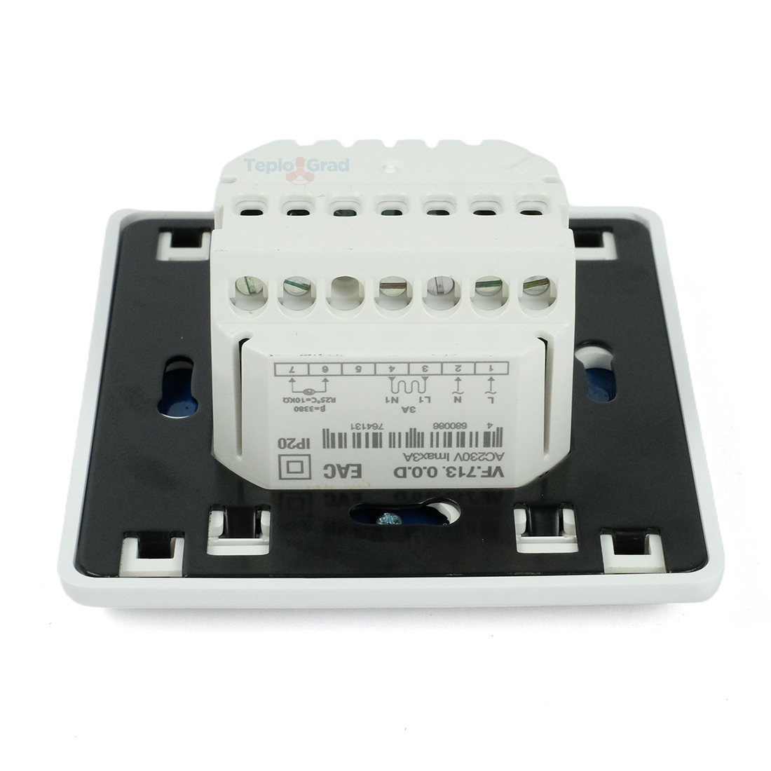 Комнатный термостат Valfex 220В/3А с режимом программирования и датчиком пола Комнатный термостат Valfex 220В/3А с режимом программирования и датчиком пола