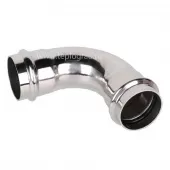 Пресс-угольник двухраструбный 90° 22 TIM из нержавеющей стали Пресс-угольник двухраструбный 90° 22 TIM из нержавеющей стали