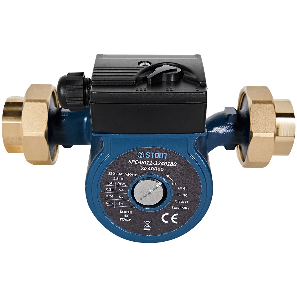 Циркуляционный насос Stout 32/40-180 (SPC-0011-3240180) Циркуляционный насос Stout 32/40-180 (SPC-0011-3240180)