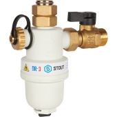 Фильтр-шламоотделитель с магнитом для настенных котлов Stout 3/4 Фильтр-шламоотделитель с магнитом для настенных котлов Stout 3/4