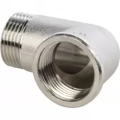 Угольник 1 ВН никелированный Stout Угольник 1 ВН никелированный Stout