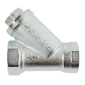 Фильтр косой Zeissler 3/4 300 мкм никелированный Фильтр косой Zeissler 3/4 300 мкм никелированный