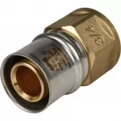 Переходник с внутренней резьбой прессовой Stout 3/4 x 26 Переходник с внутренней резьбой прессовой Stout 3/4 x 26